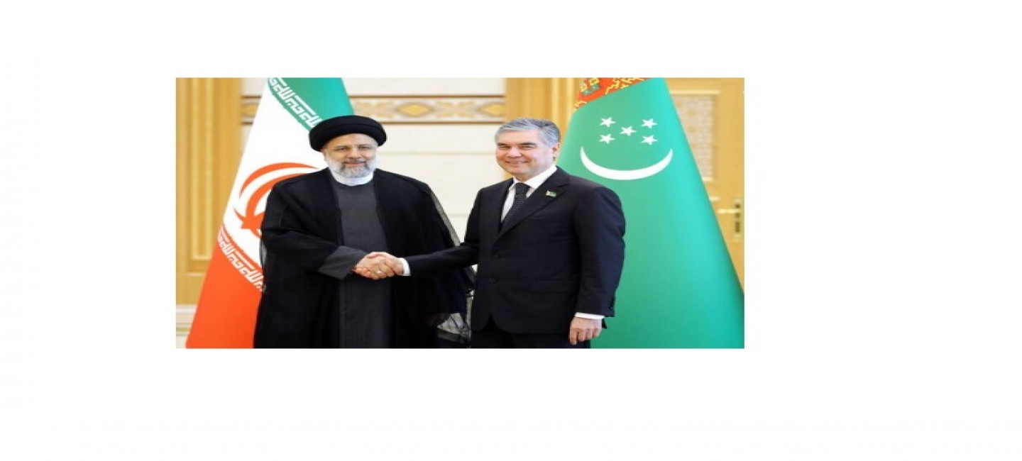 MEETING OF THE CHAIRMAN OF THE HALK MASLAKHATY OF THE MILLI GENGESH OF TURKMENISTAN WITH THE PRESIDENT OF THE ISLAMIC REPUBLIC OF IRAN